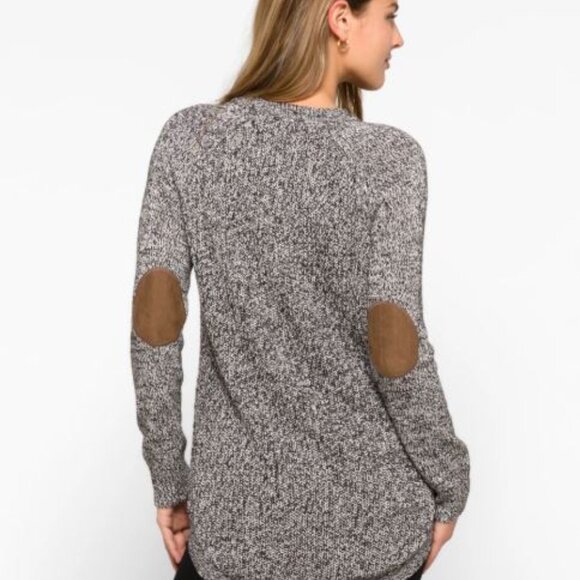 Rowca Elbow Patch Sweater - Picture 2 of 10